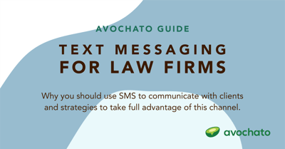 Text messaging guide for law firms